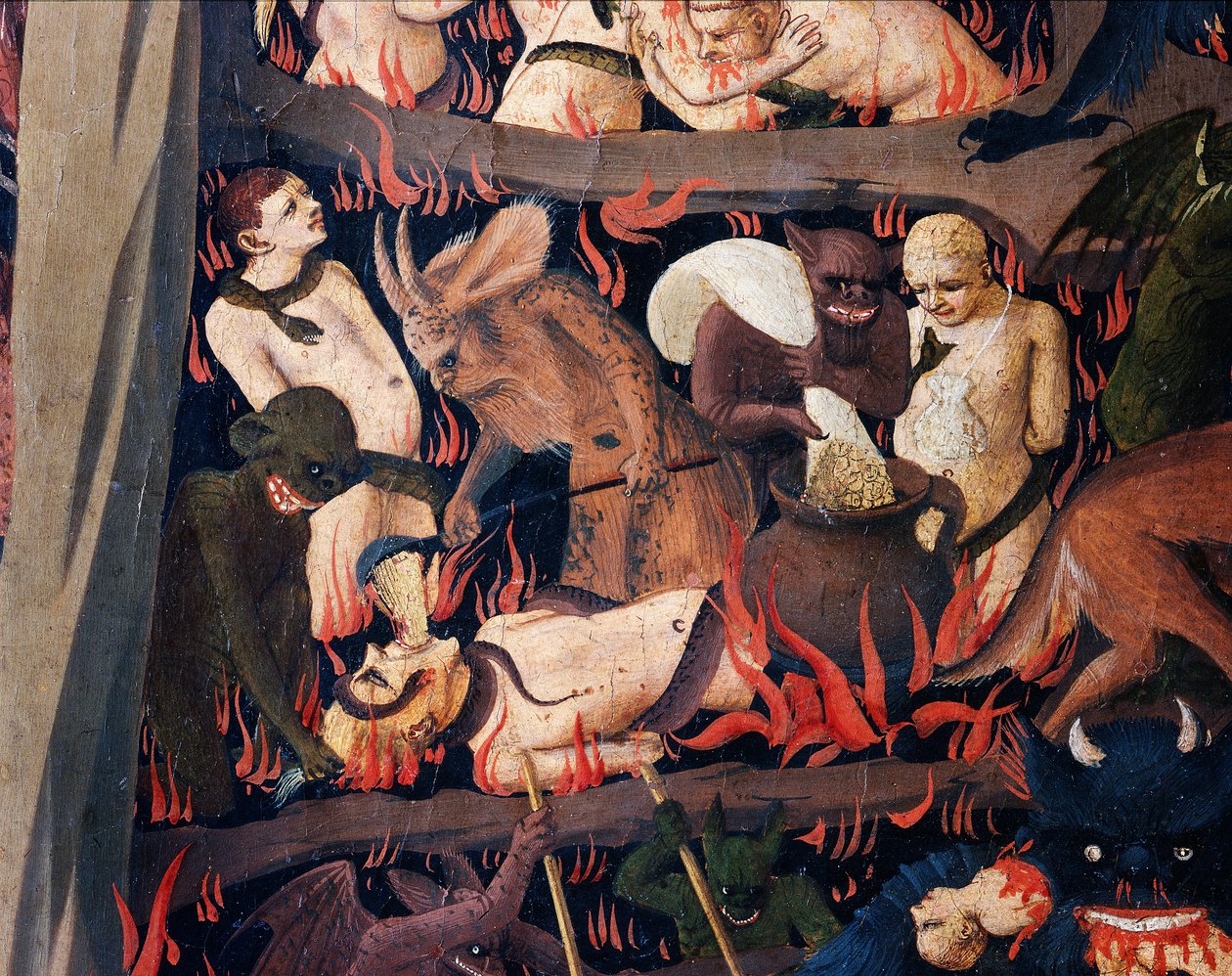 Das Jüngste Gericht: Hölle von Fra  Angelico