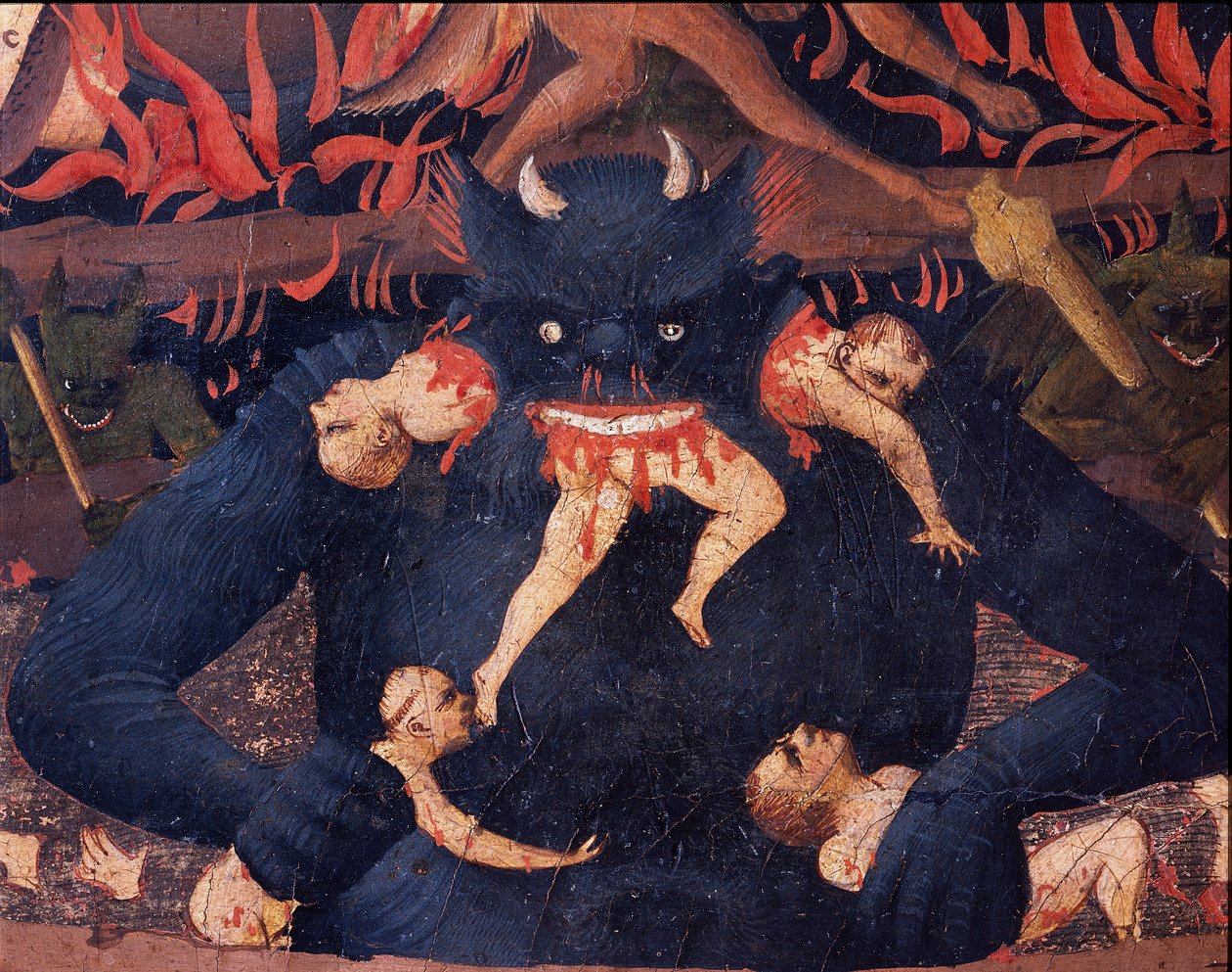 Das Jüngste Gericht: Hölle von Fra  Angelico