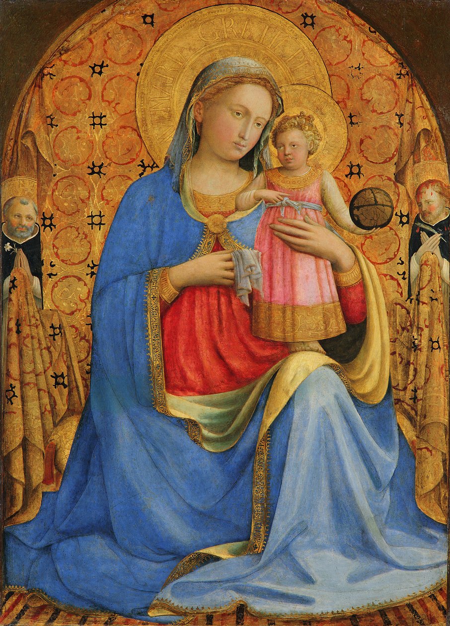 Maria mit dem Kind und Heiligen von Fra Angelico
