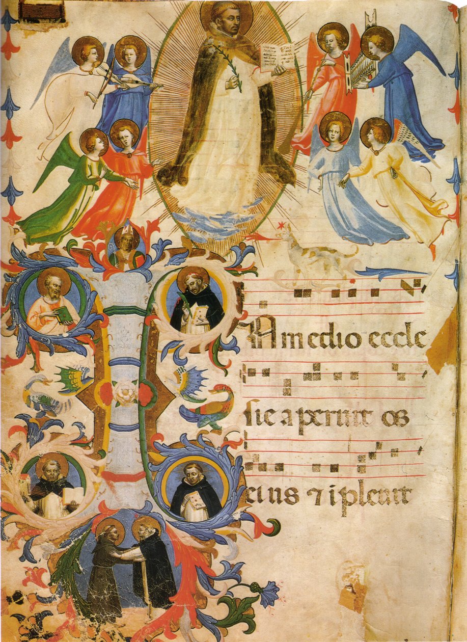 San Domenico in Gloria von Fra Angelico