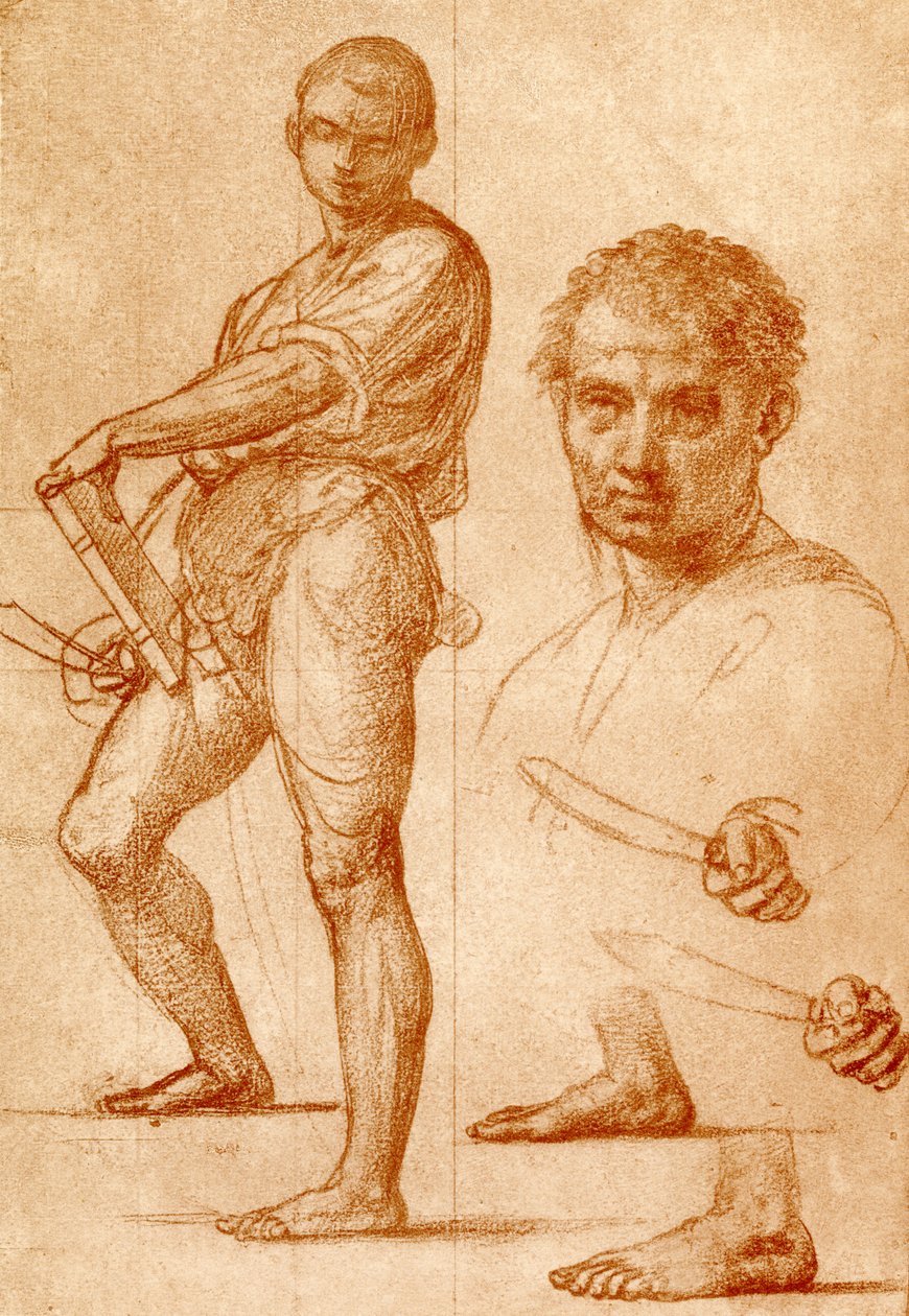 Studie zu St. Bartholomäus von Fra Bartolomeo