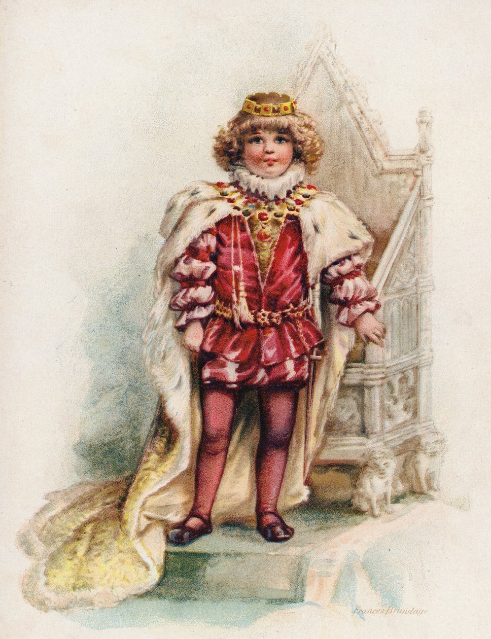 Krönung von König Heinrich III. von Frances Brundage