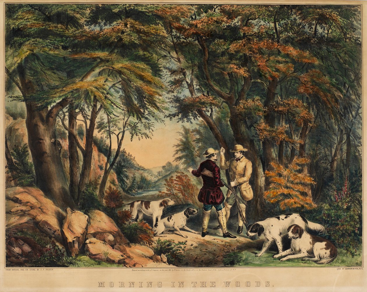 Morgen im Wald von Frances Flora Bond Palmer