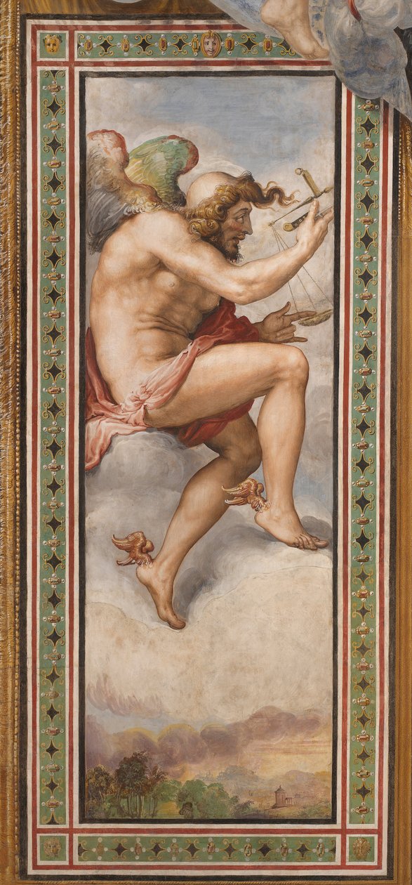 Zeit als Gelegenheit (Kairos) von Francesco de Rossi Salviati Cecchino