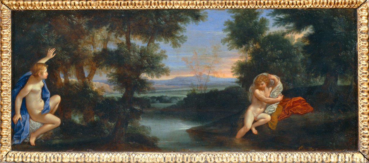 Salmacis und Hermaphroditus von Francesco Albani