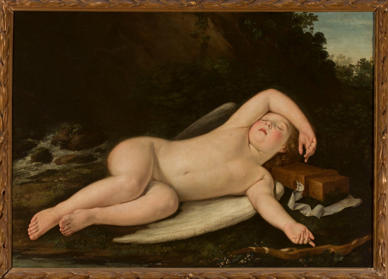 Schlafender Amor von Francesco Albani