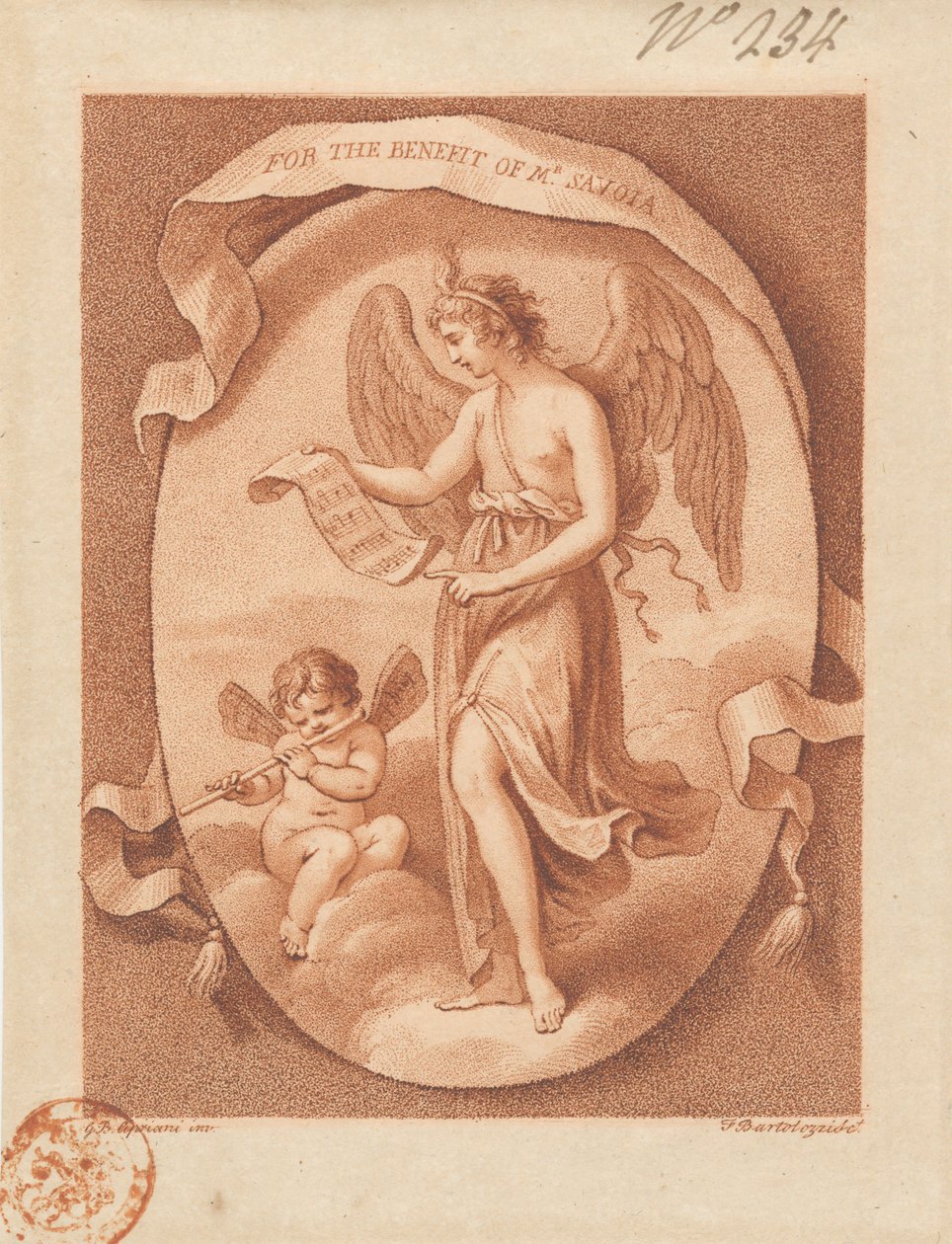 Zum Wohle von Herrn Savoia von Francesco Bartolozzi