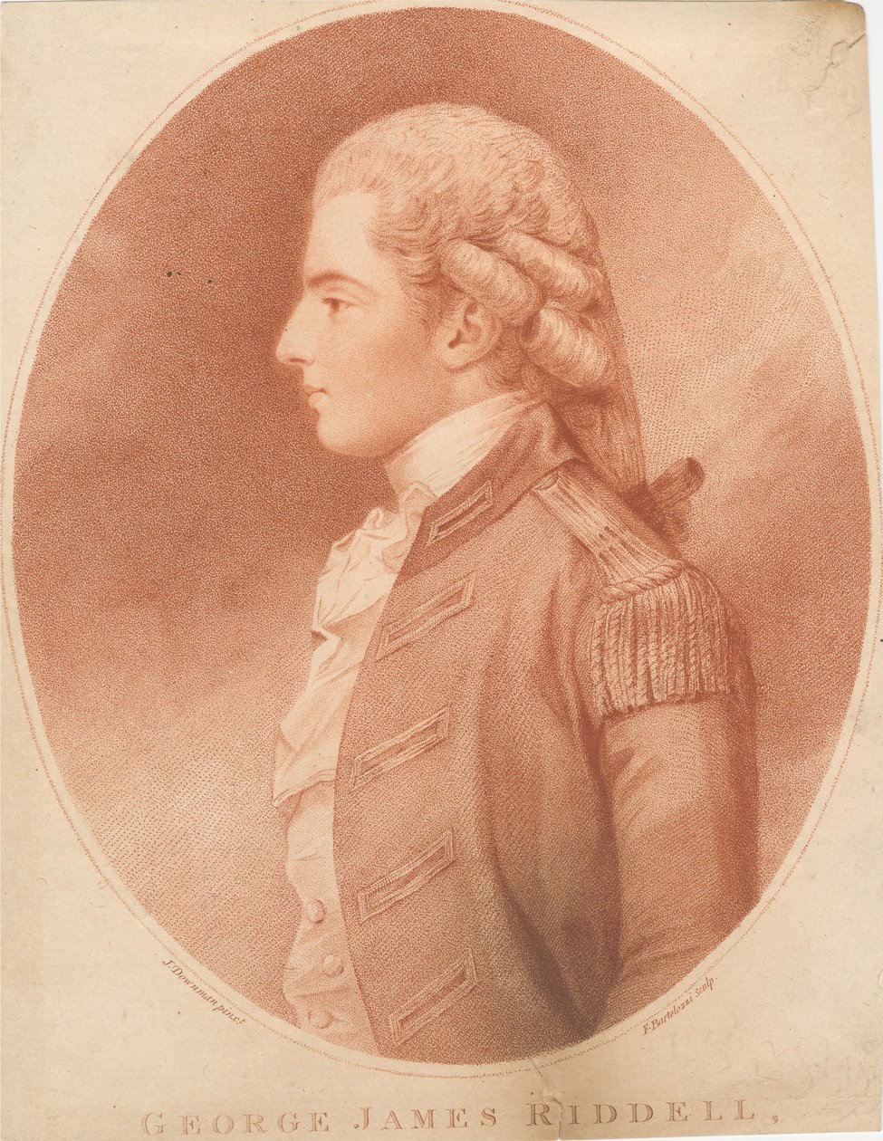 George James Riddell von Francesco Bartolozzi