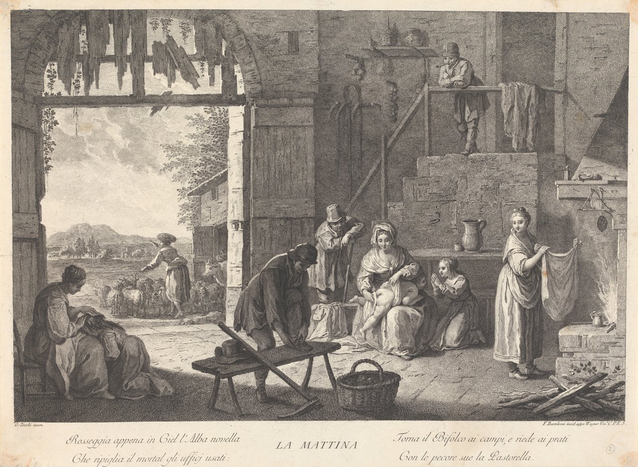 Der Morgen von Francesco Bartolozzi