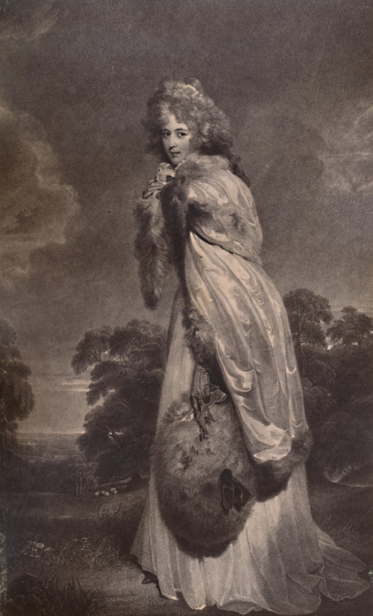 Miss Elizabeth Farren, später Gräfin von Derby von Francesco Bartolozzi