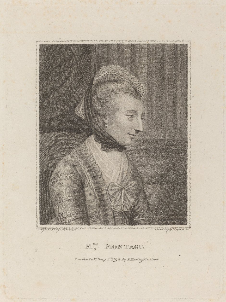 Mrs. Montague von Francesco Bartolozzi