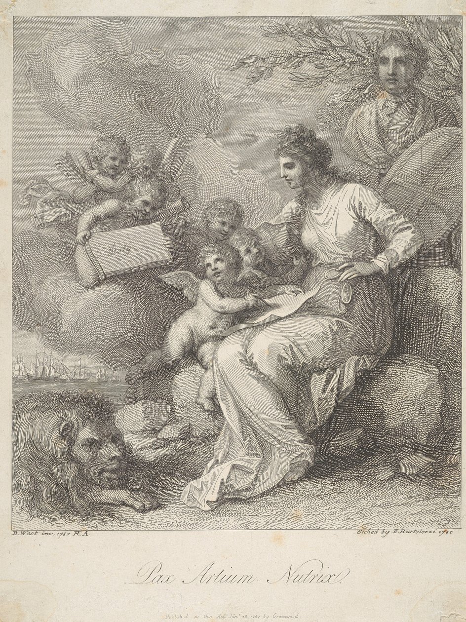 Pax Artium Nutrix von Francesco Bartolozzi