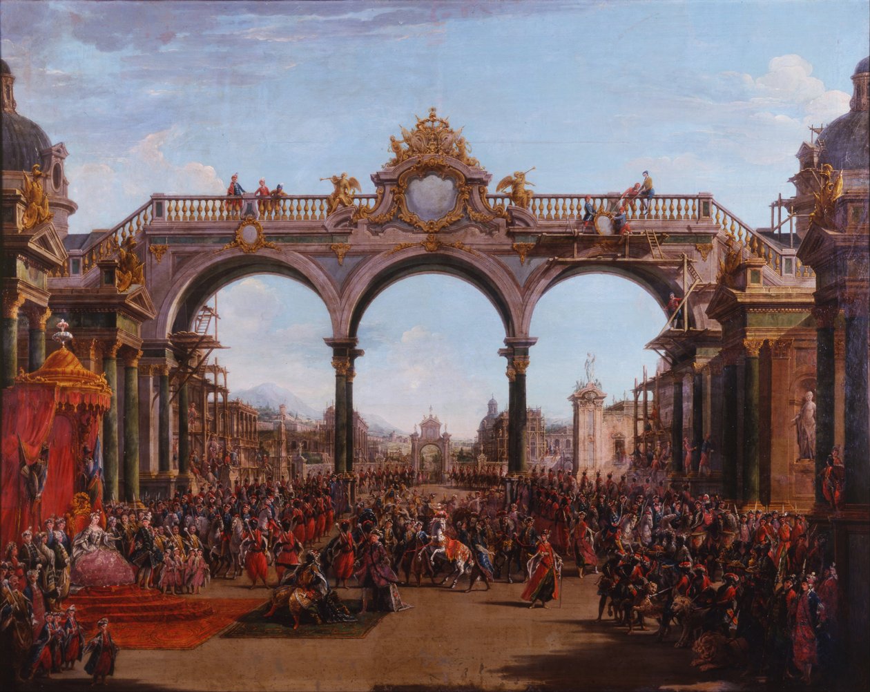 Die verlassene Dido von Francesco Battaglioli