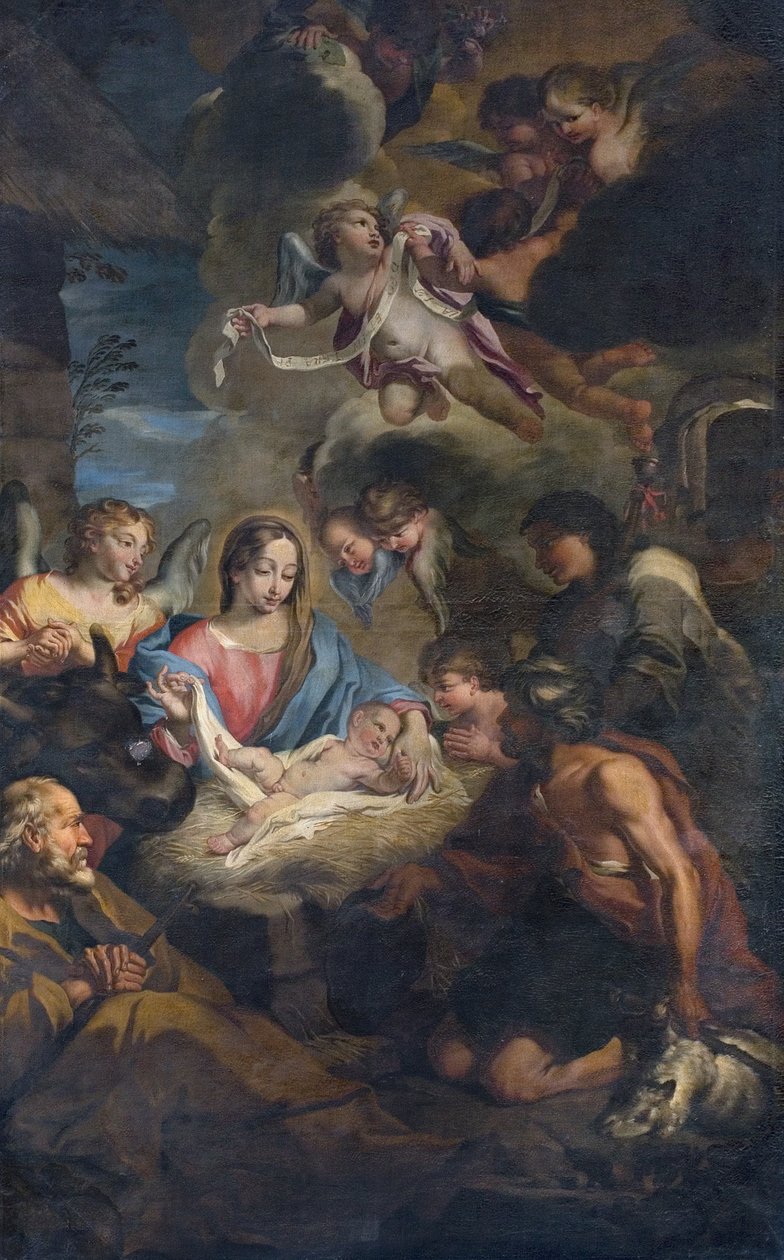 Anbetung der Hirten von Francesco Fabbrica