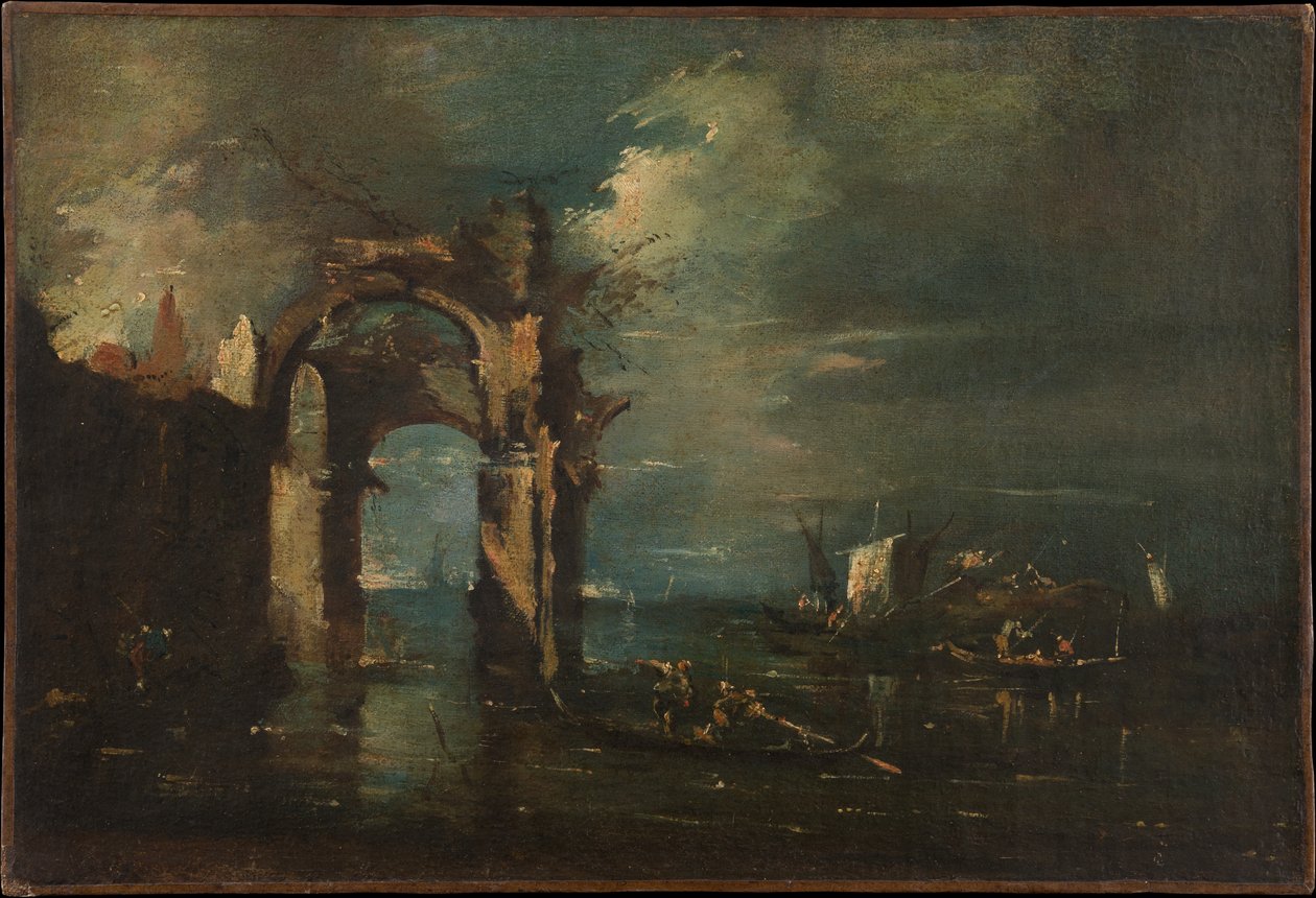 Lagunenlandschaft von Francesco Guardi