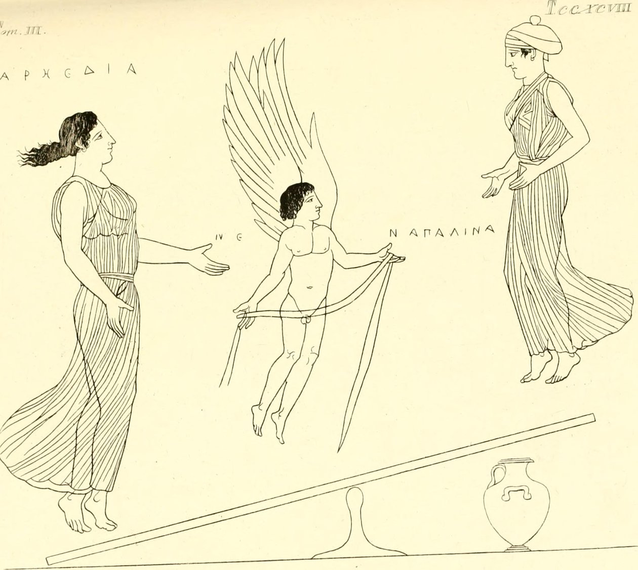 INGHIRAMI(1835) Malereien von Tonvasen Bd.3 T298 von Francesco Inghirami