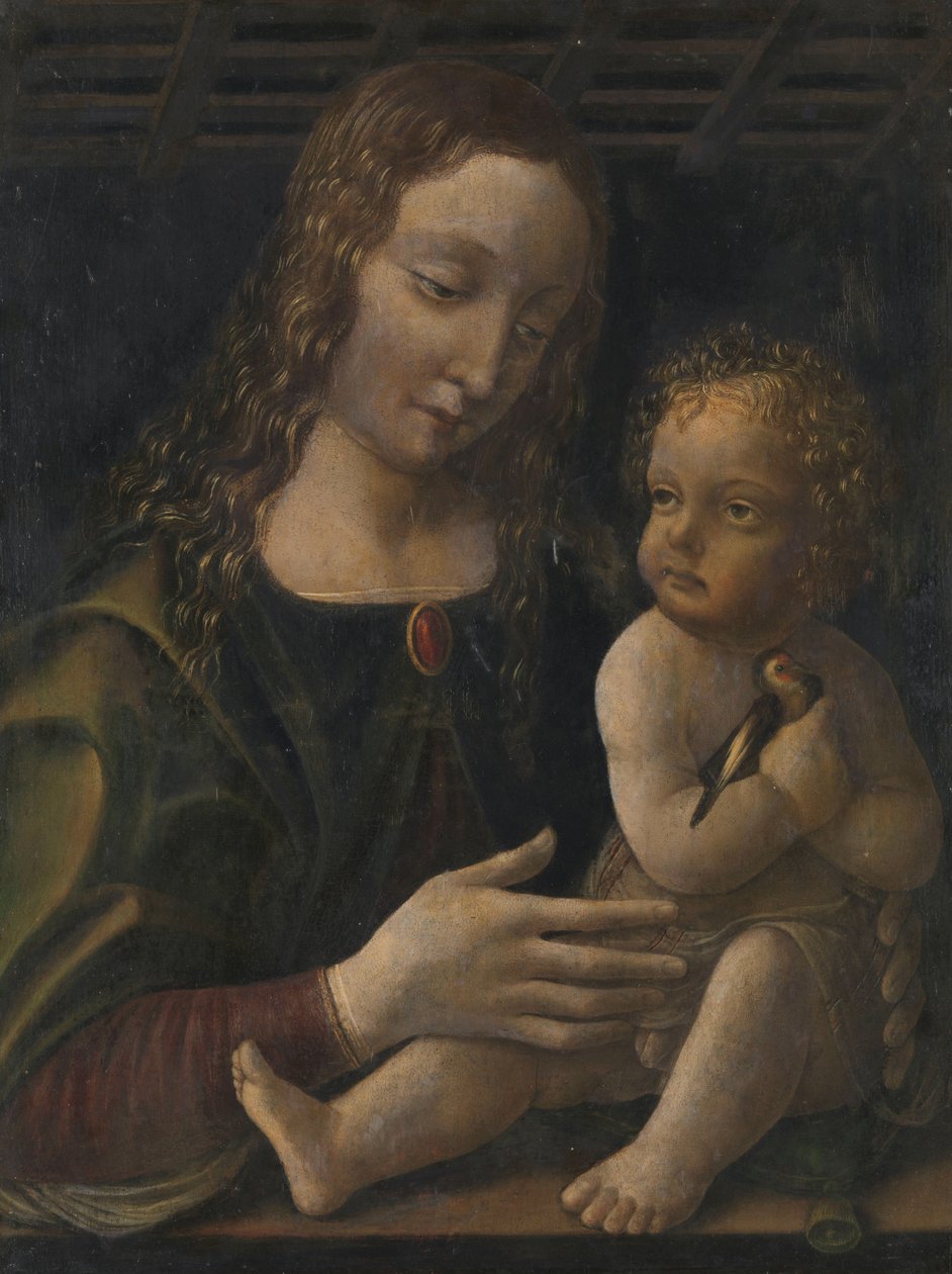 Jungfrau und Kind von Francesco Napoletano (attributed to)