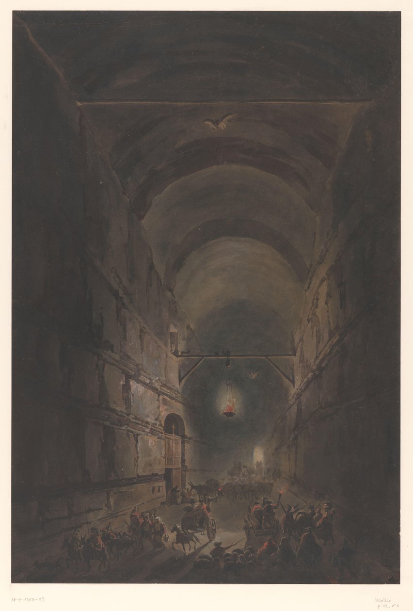 Grotte von Pausillipo von Francesco Piranesi