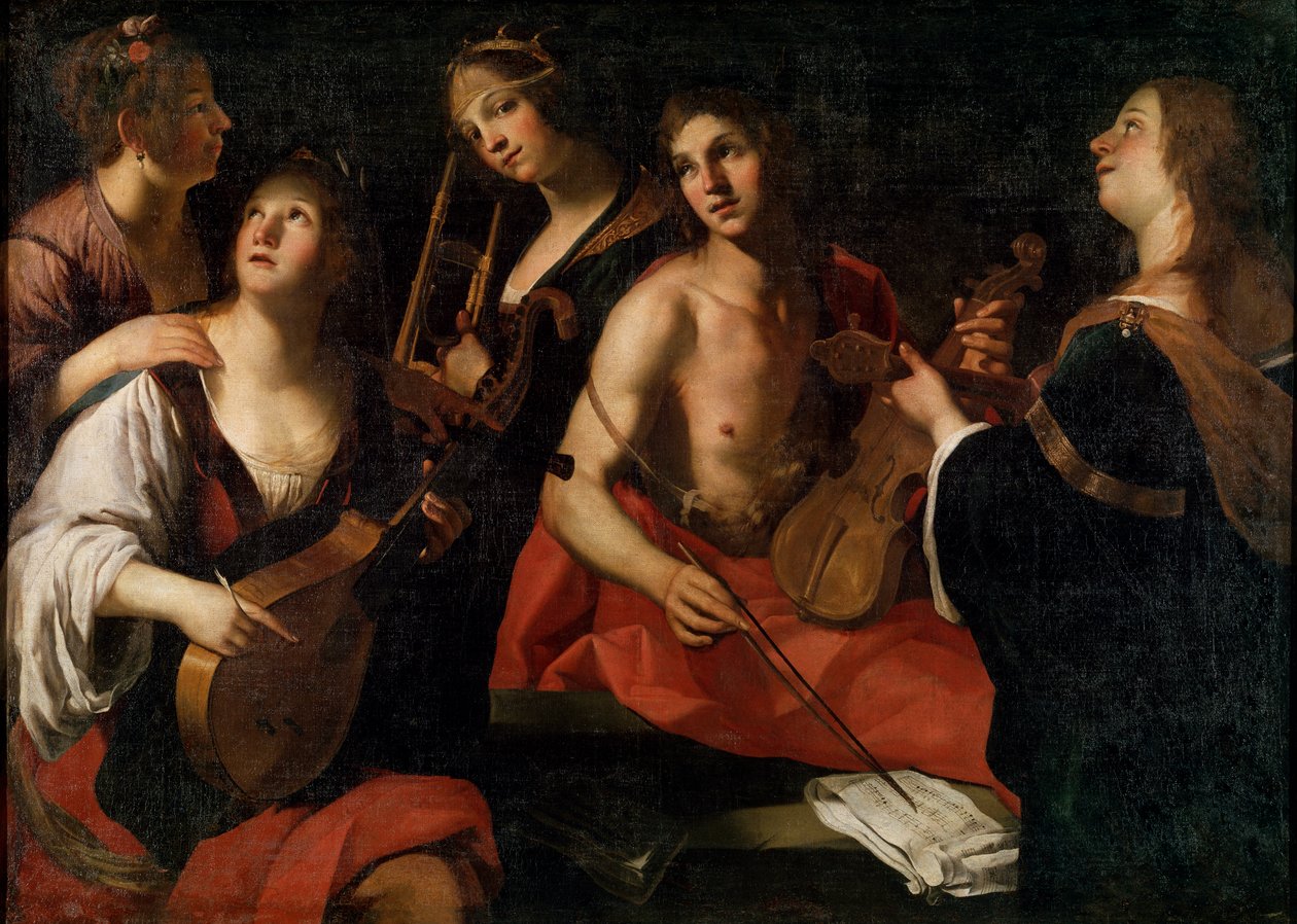 Konzert, spätes 16. oder frühes 17. Jahrhundert von Francesco Rustici