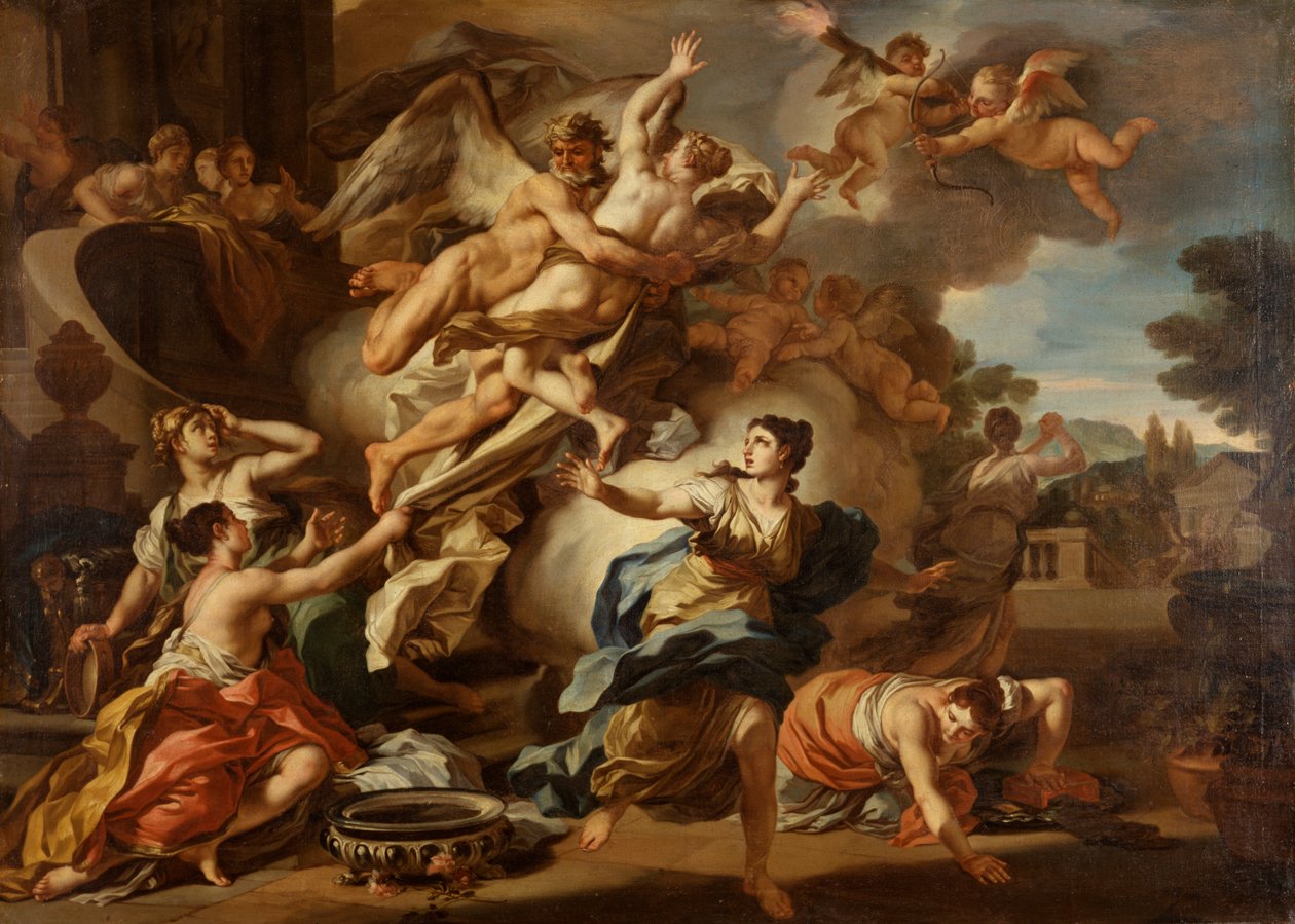Die Entführung der Orithyia von Francesco Solimena