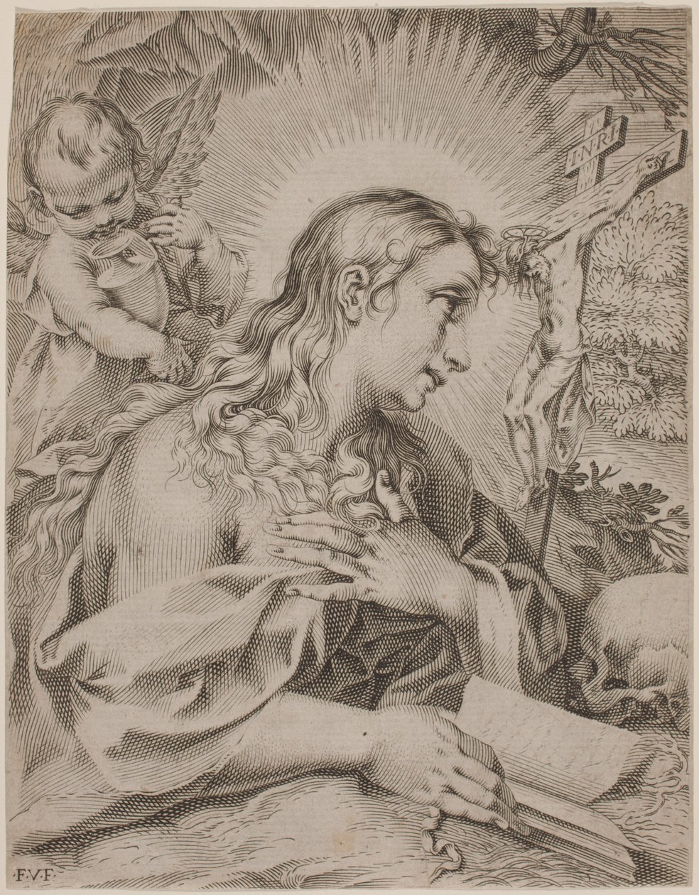 Die reuige Magdalena von Francesco Vanni