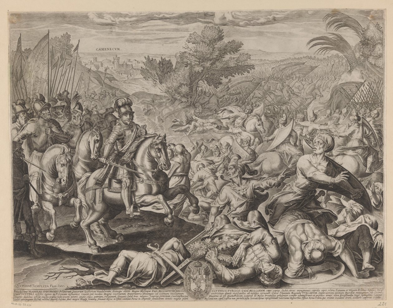 Sieg von Wladislaus Wasa von Francesco Villamena