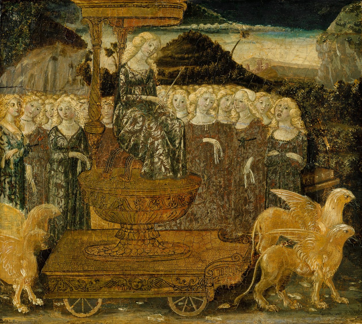 Göttin der keuschen Liebe (1468-75) von Francesco di Giorgio Martini
