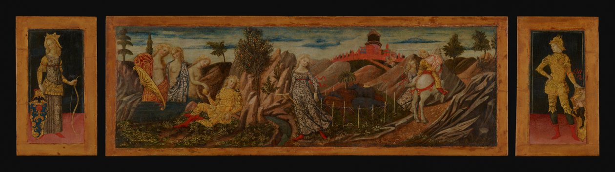 Die Geschichte von Oenone und Paris von Francesco di Giorgio Martini