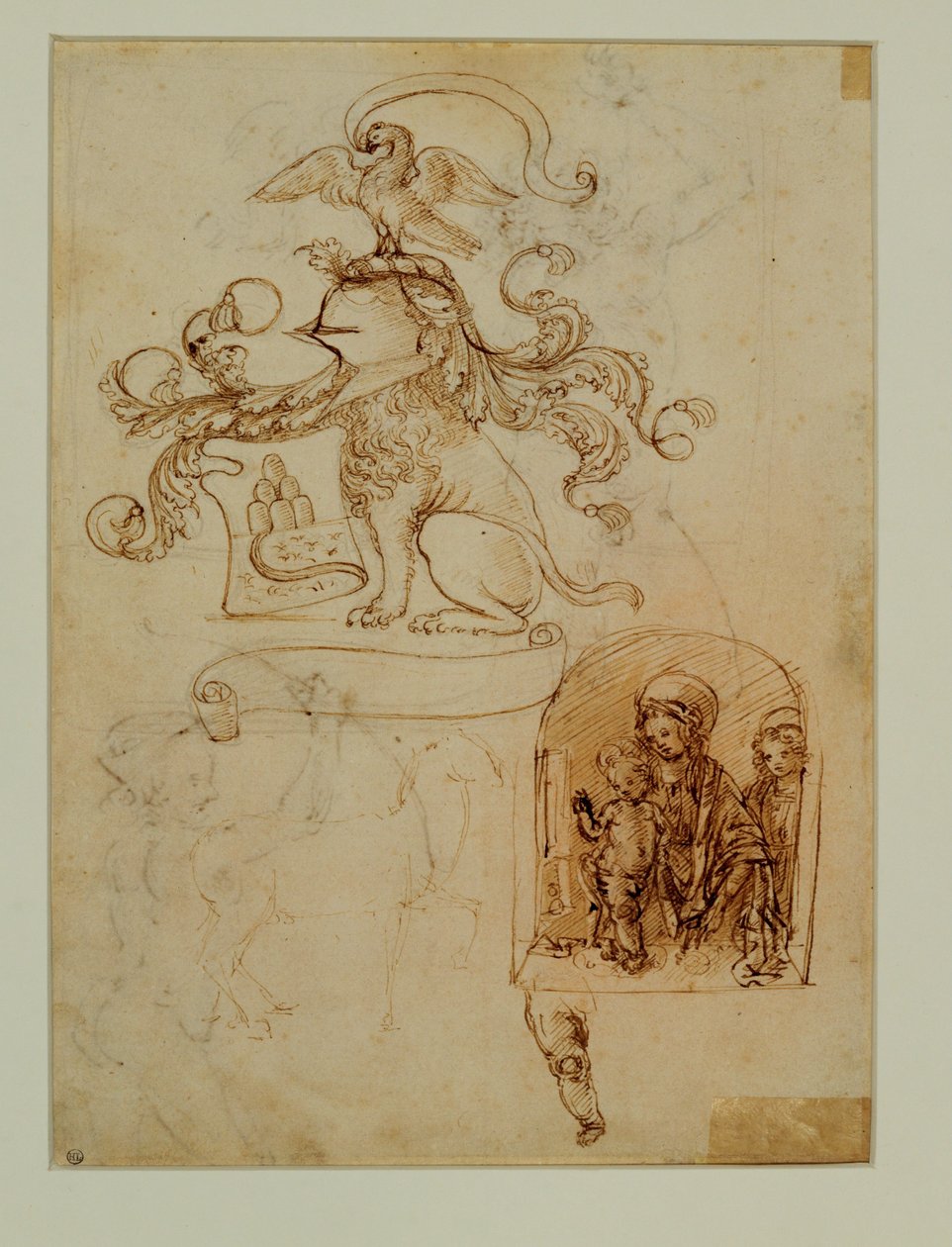 Heraldische Elemente von Francesco di Simone (attr. to)