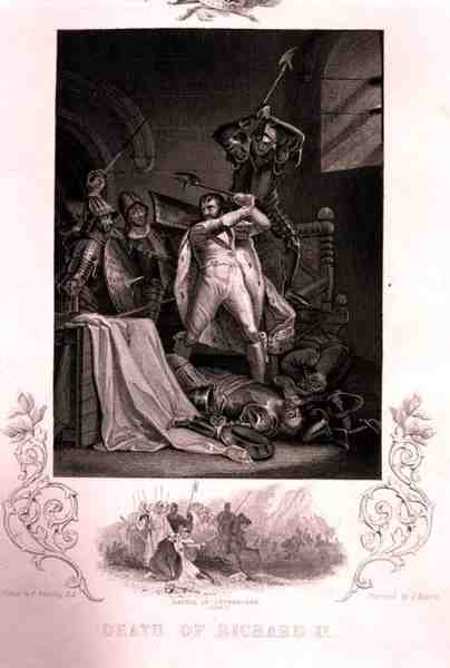 Der Tod von Richard II., aus dem Stück von William Shakespeare (1564-1616) gestochen von J. Rogers (Stich) von Francis (after) Wheatley
