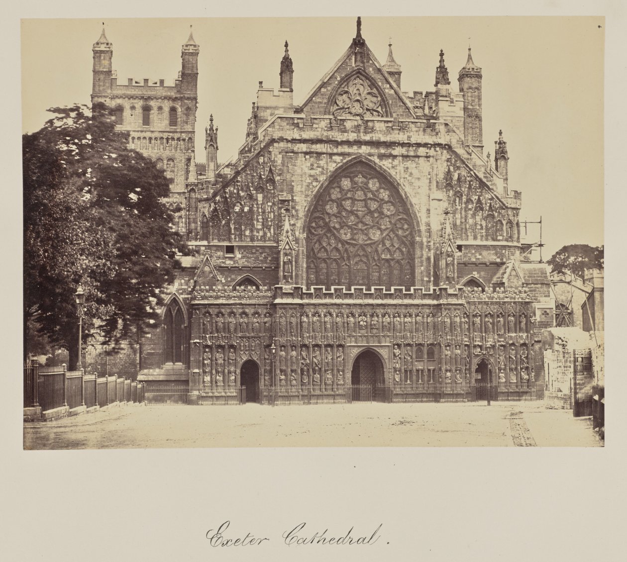 Kathedrale von Exeter von Francis Bedford