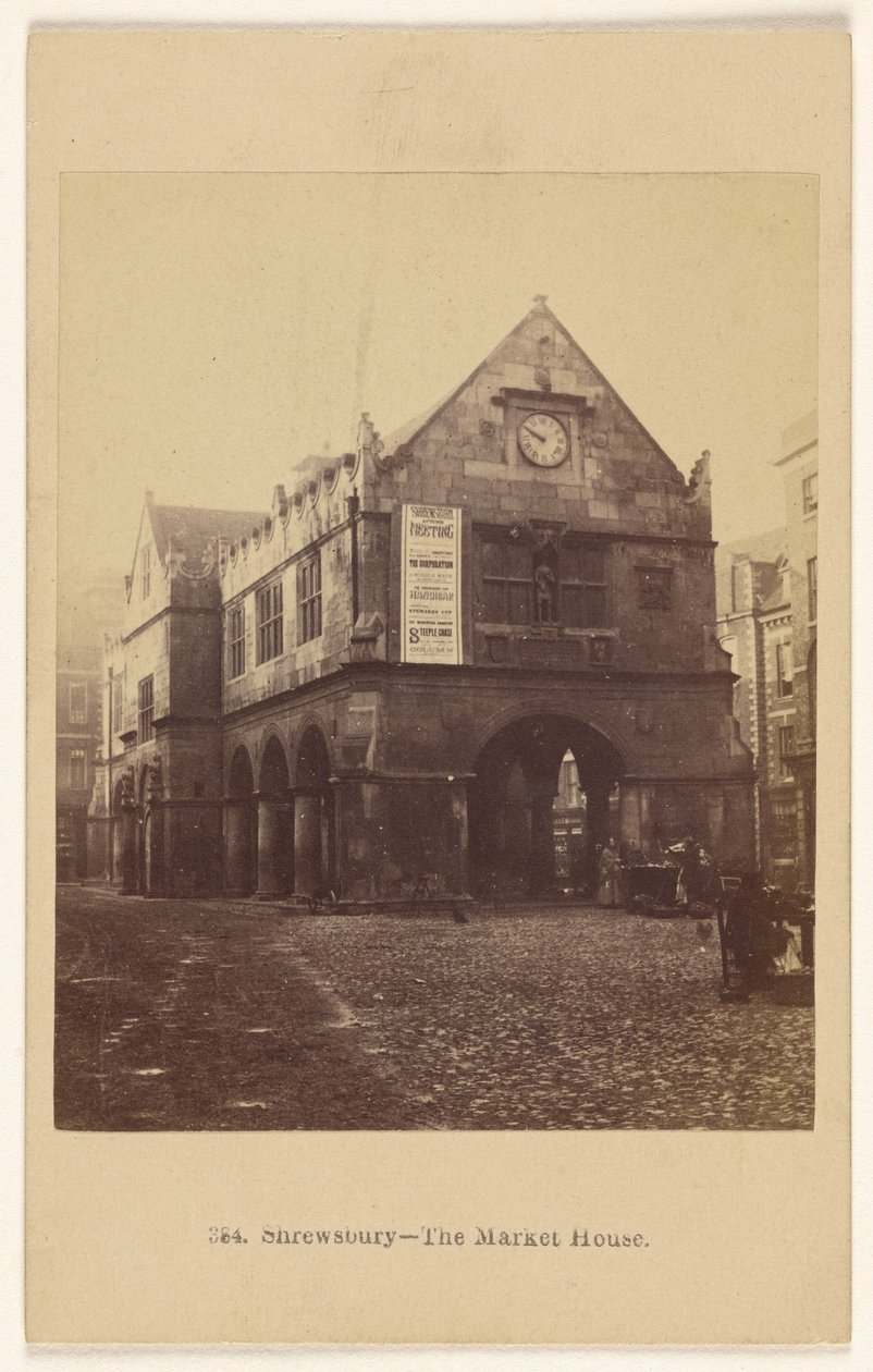 Shrewsbury - Das Markthaus. von Francis Bedford