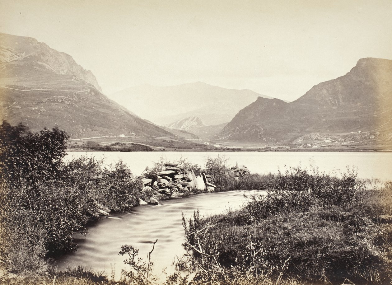 Snowdon, von den Nantlle-Seen (583) von Francis Bedford
