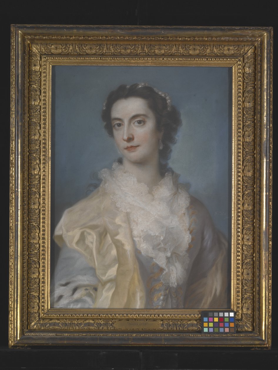 Porträt einer Dame, Datum unbekannt von Francis Cotes