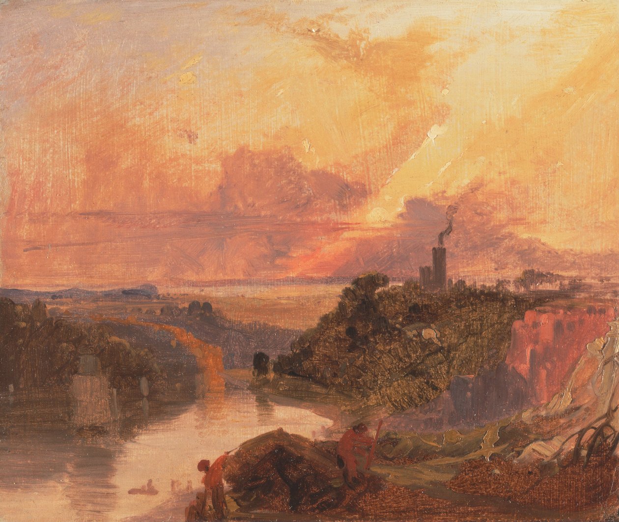 Die Avon-Schlucht bei Sonnenuntergang von Francis Danby