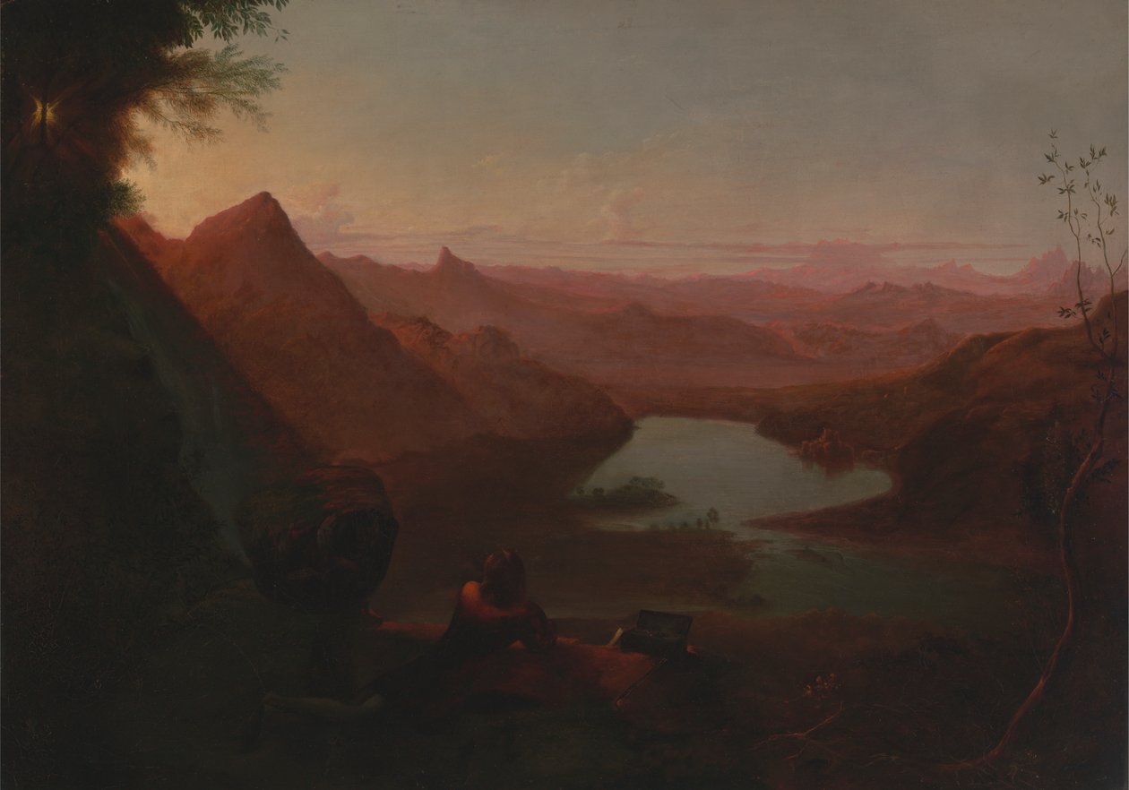 Die Ferien des Malers [1844, Royal Academy of Arts, London, Ausstellungskatalog] von Francis Danby