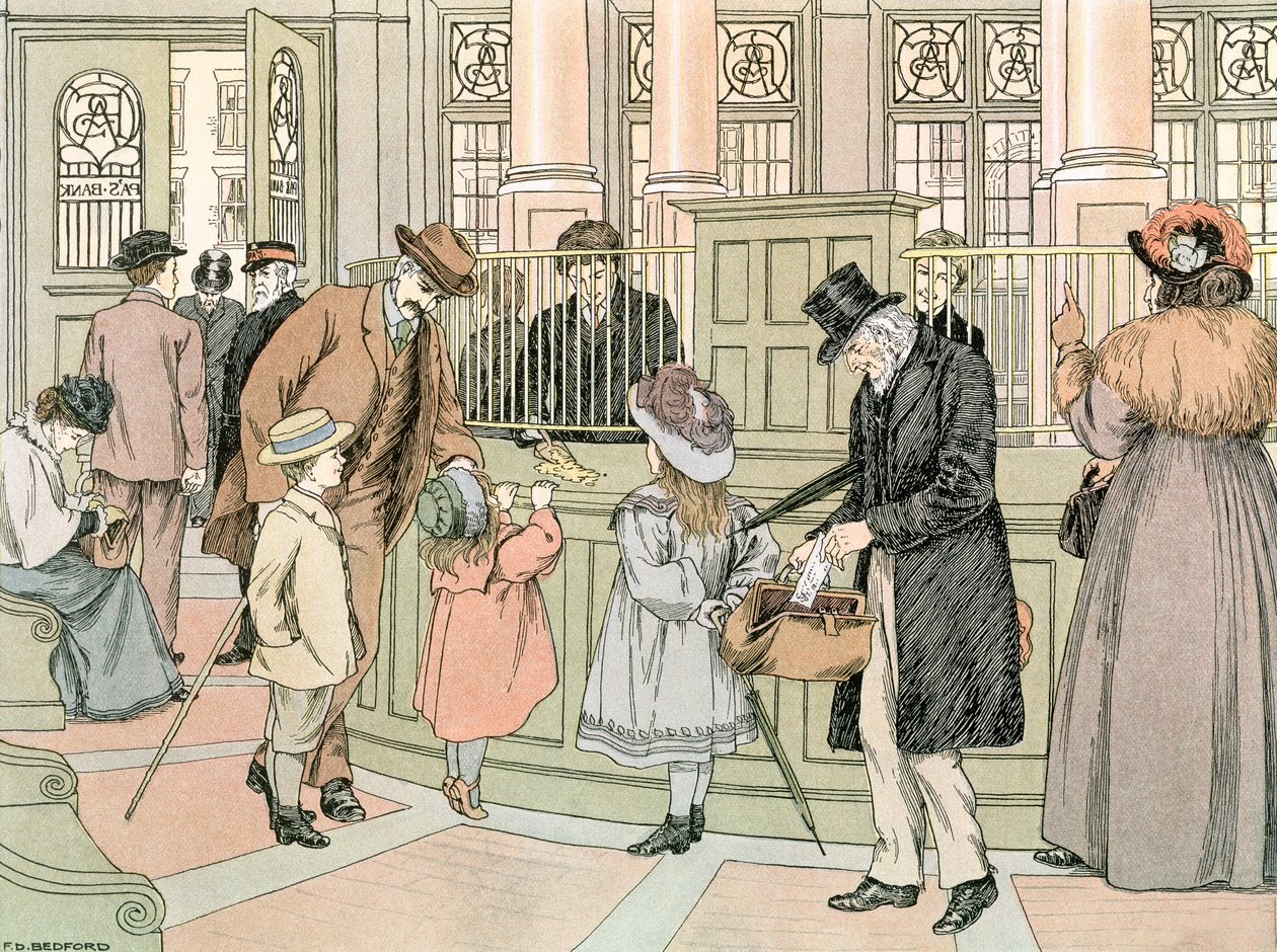 Die Bank von Francis Donkin Bedford