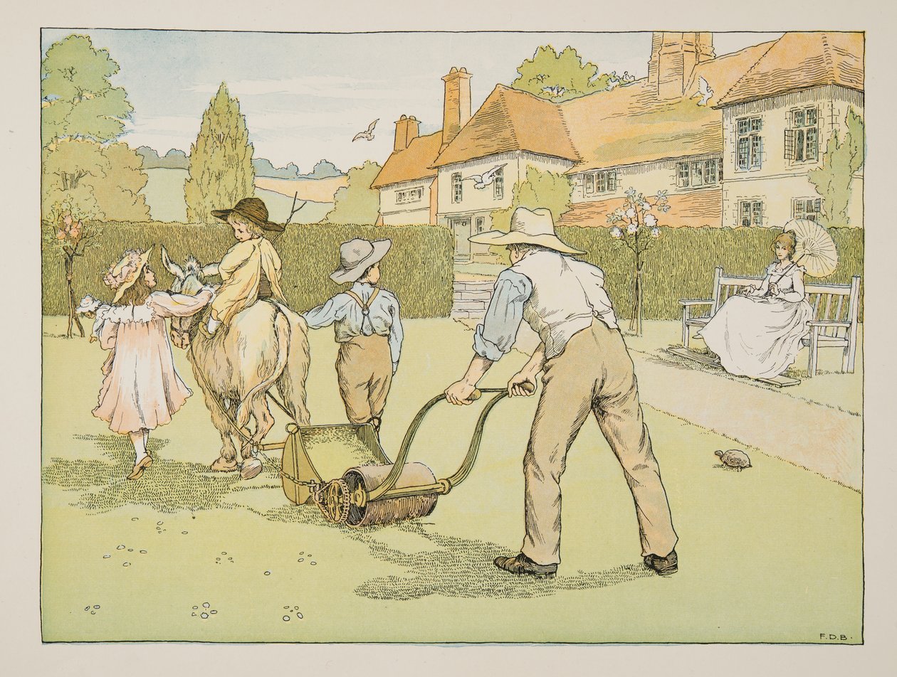Der Gärtner, aus Vierundzwanzig Arbeiter, veröffentlicht 1900 von Francis Donkin Bedford