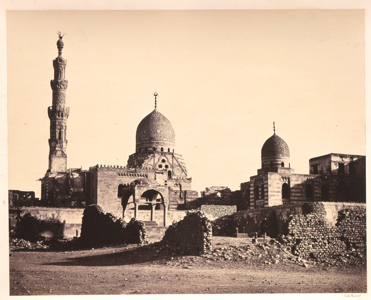 Die Moschee von Kaitbey von Francis Frith