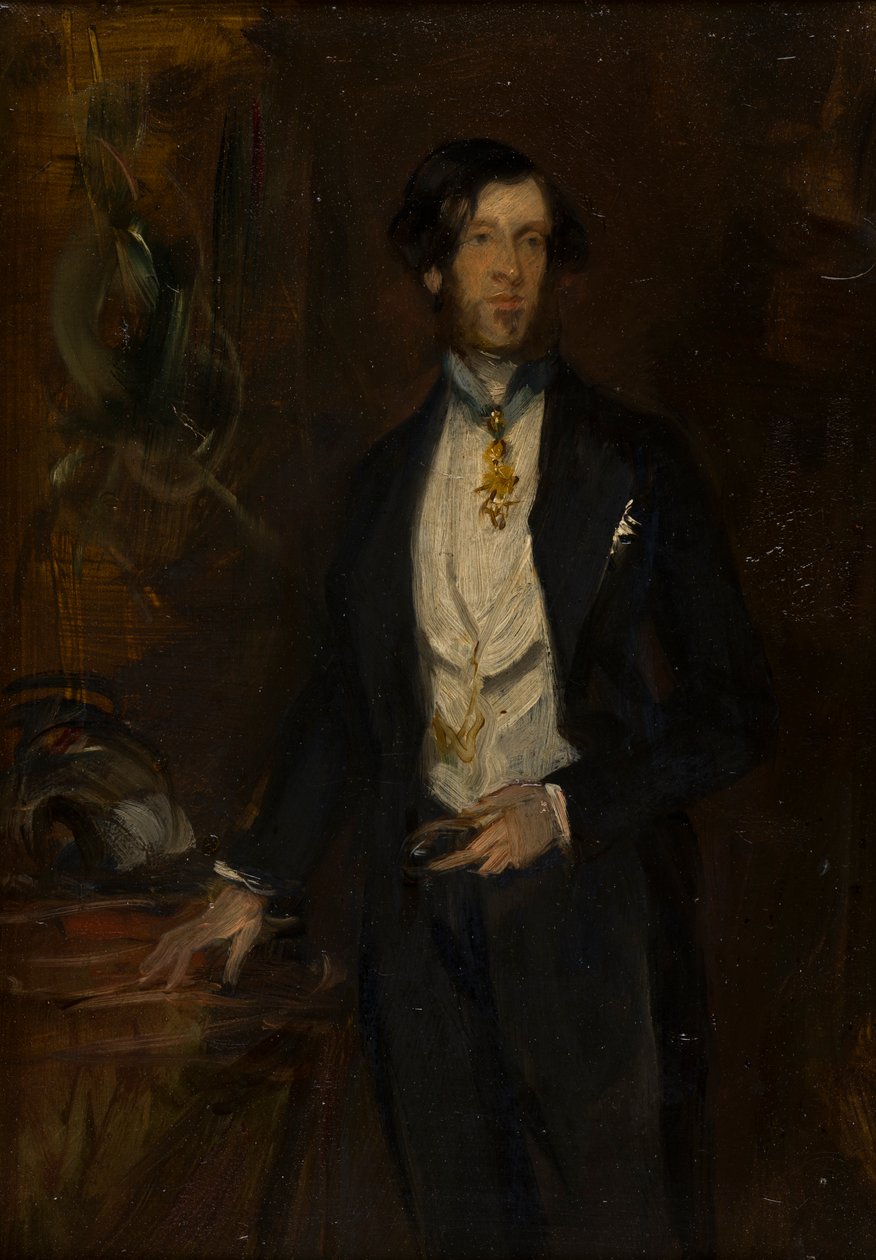 Porträt von Albert, Lord Londesborough (1805-1860), ca. 1825-60 von Francis Grant