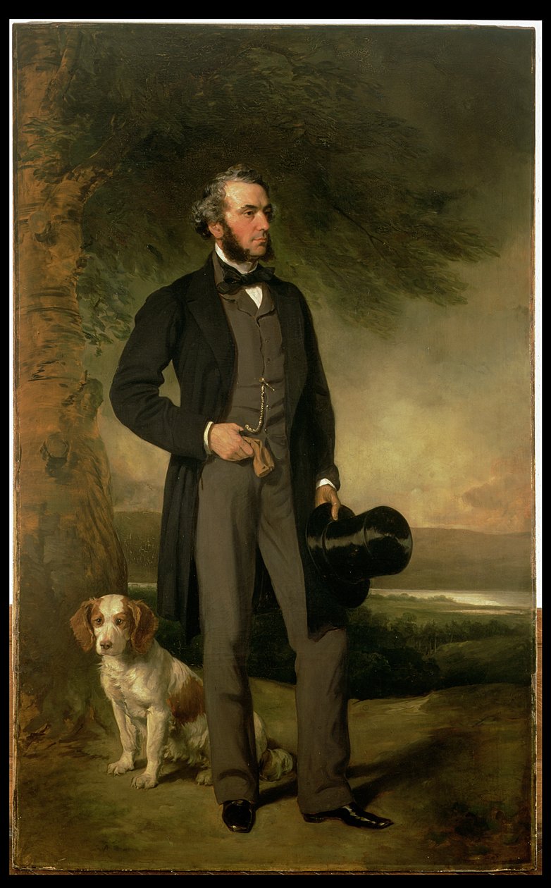 Porträt von John Hick Esq, JP, ca. 1861 von Francis Grant