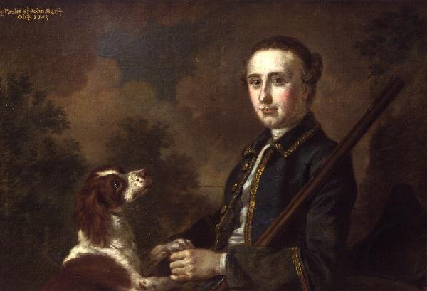 Porträt von Sir Henry Paulet St. John Bt. von Francis Hayman