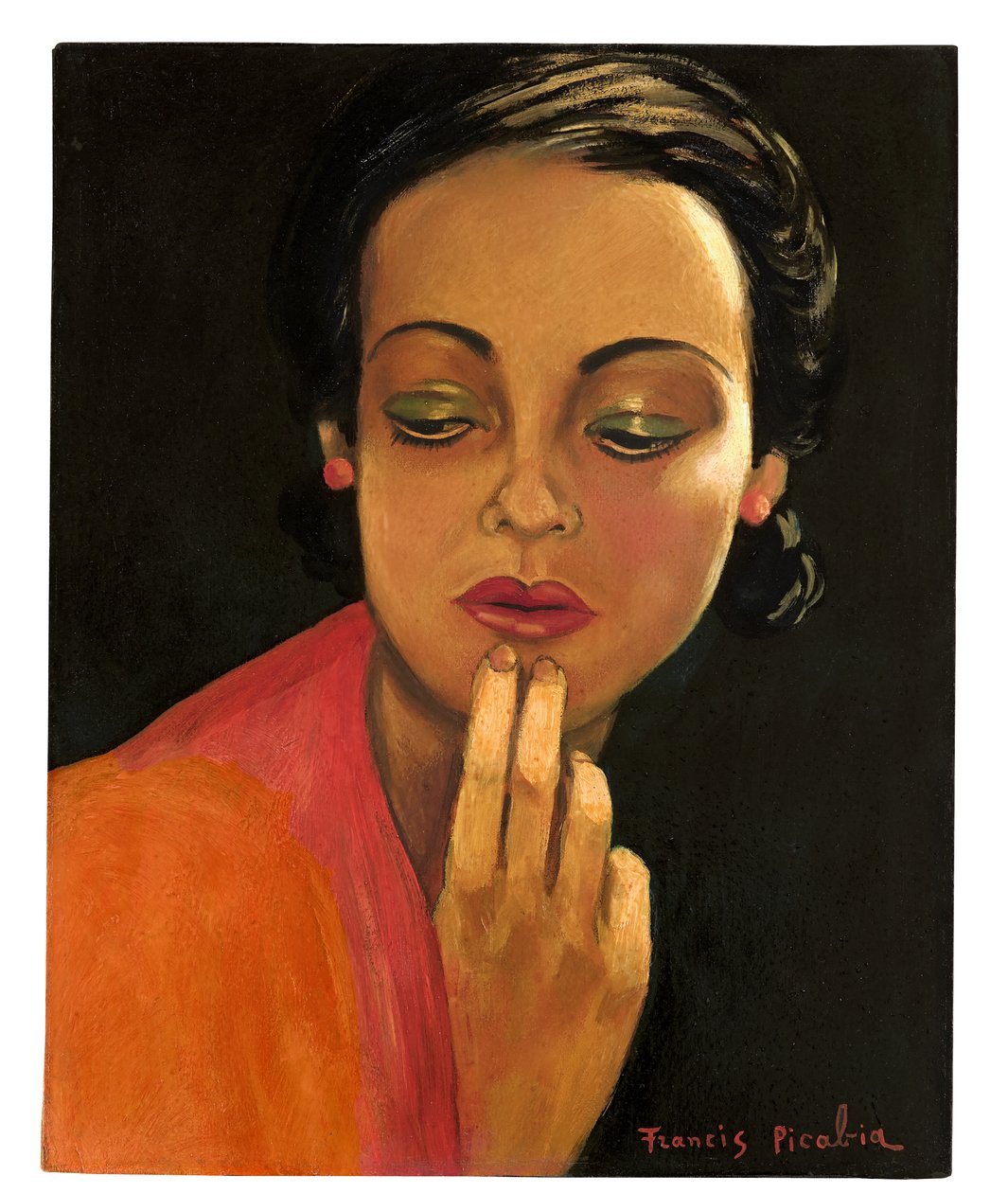 Ohne Titel (Gesicht einer Frau) von Francis Picabia