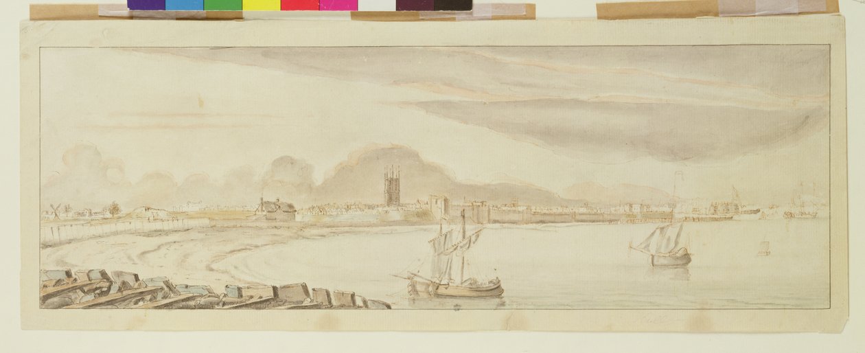 Ansicht von Hull von Francis Place