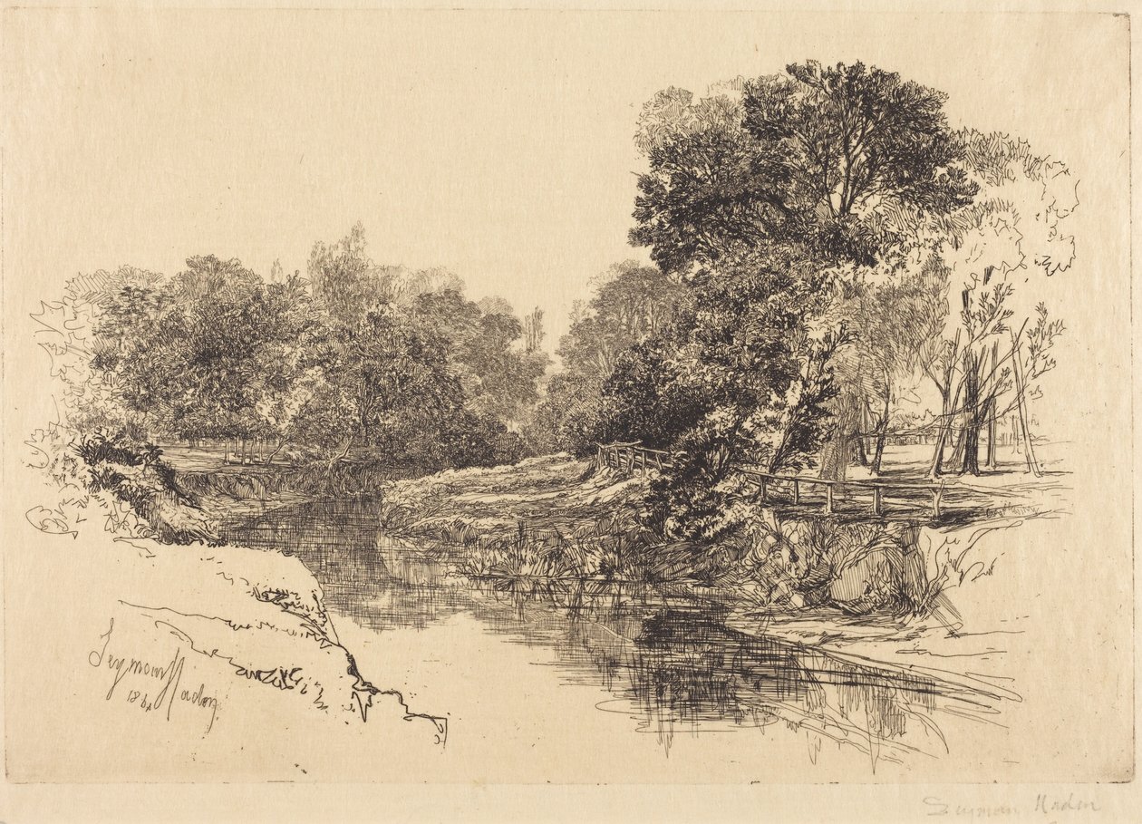 Ein Fluss in Irland von Francis Seymour Haden