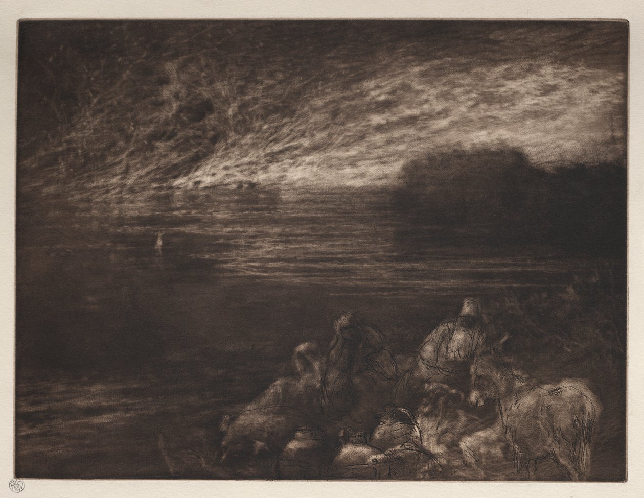Die Salzsäule von Francis Seymour Haden