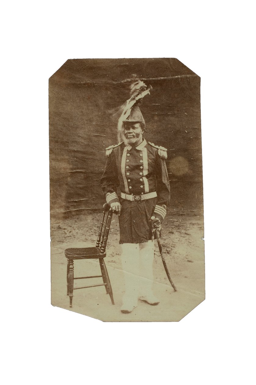 König Jack von Turtle Cove, Gabun, ca. 1875 von Francis W. Joaque