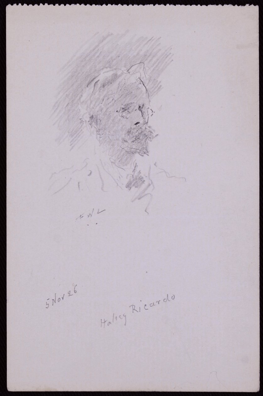 Porträt von Halsey Ricardo von Francis Wilfred Lawson