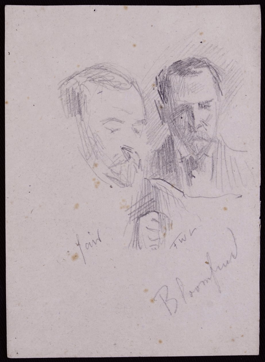 Porträt von Reginald Blomfield, ca. 1894 von Francis Wilfred Lawson