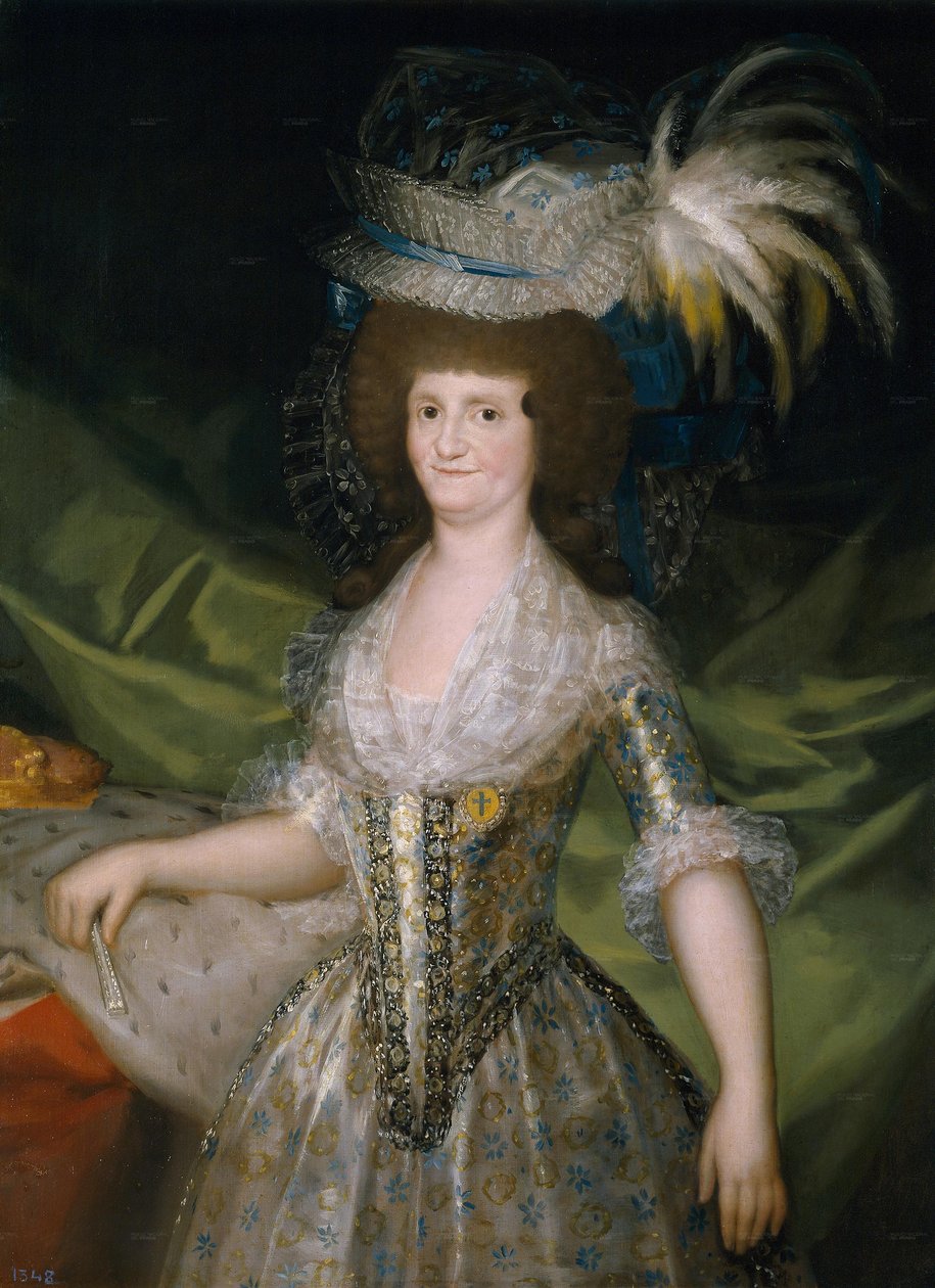 Maria Luisa von Parma von Francisco de Goya